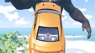 Cars VS King Kong ???? _ BeamNG.drive
