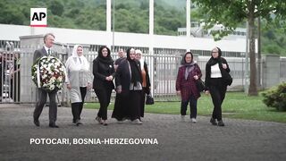 Srebrenica mothers at memorial ahead of UN vote on annual day to mark the 1995 genocide.