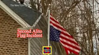 Another controversial flag was flown at yet another Alito home