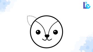 HOW TO DRAW A DEER FACE EASY