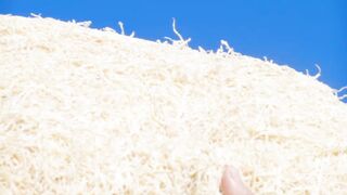 Shredded radish dried in the sun and rich pork head meat