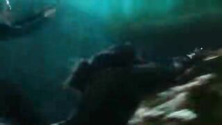 Aquaman and the Lost Kingdom Mouthful of Water Challenge
