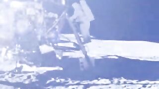 Som ET - 45 - Moon - Apollo 14 - U.S. Flag on the Moon #Shorts