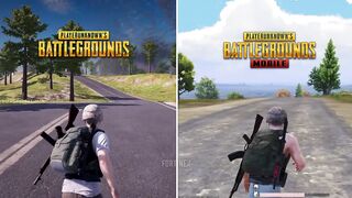 Pubg vs Pubg Mobile - Details and Physics Comparison