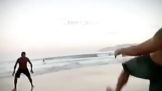 Dude Insane Bicycle Kick