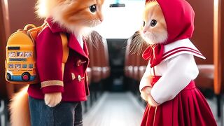They finally got married PART 6 #cat #cute #russia #america #aicat #funny #love