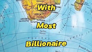 Top 10 Countries With Most Billionaires In The World #shorts #viral #shortsfeed
