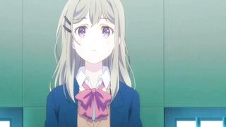 Adachi to Shimamura - Yuri Moment 3