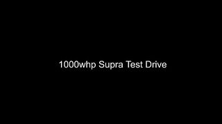 1000 hp Toyota Supra takes  for a ride