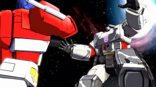 ITS OVER MEGATRON  Transformers G1 Devastation Optimus Prime and Megatron