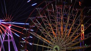 "Joyous Adventures: A Day of Thrills and Happiness at the Amusement Park"