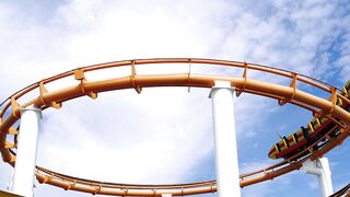 "Whirlwind of Happiness: Exploring the Amusement Park"