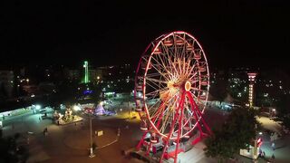 "Thrills and Smiles: A Day at the Theme Park"