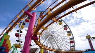 "Fun-filled Escapades: A Day of Joy at the Theme Park"
