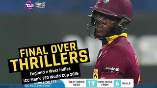 Final Over Thrillers: England v West Indies | T20WC 2016