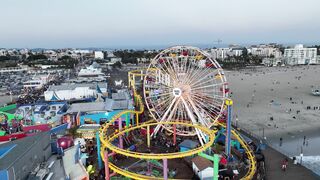 "Sunny Smiles: Happy Adventures at the Amusement Park"
