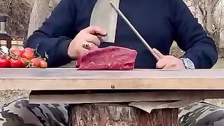 Shredded meat wrapper