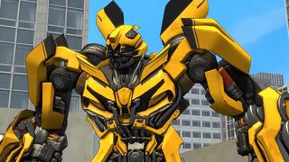 The Last Knight Bumblebee Transformation