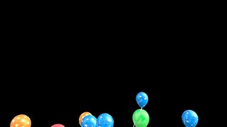 My different colour balloon