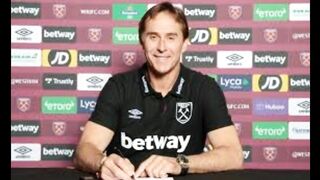 lopeetegi entraineur de westham