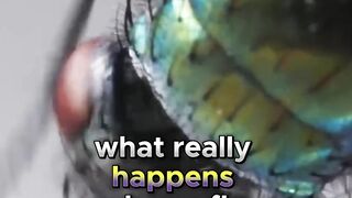 What happens when a fly lands on your food?