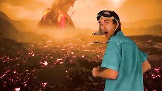 The Floor Is Lava 2_ Into the Volcano_ ???? _ Brain Break Dance _ Danny Go_ Songs for Kids(360P).
