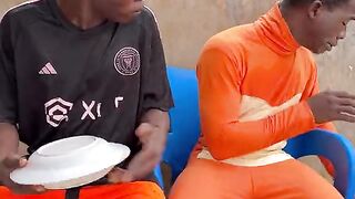 Uganda funny eating video