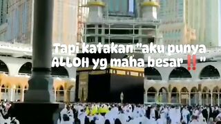 Jangan risau!!! Kita punya Alloh!! #alloh #shortsviral #besar