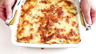 Все смешали и готово! Летом часто готовлю! Вкусная Запеканка из Кабачков.