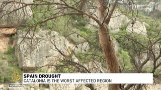 Spain drought: Catalonia is the worst affected region