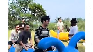 caterpillar race