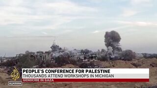 People's conference for Palestine: Thousands attend workshops in Michigan