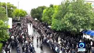 Iranians in Tabriz hold mourning ceremony for President Raeisi