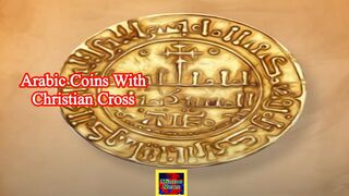 Here's the story of an Arabic coin with a Christian cross