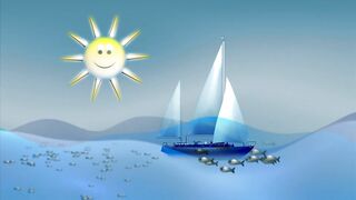 The sun in the world of the sea