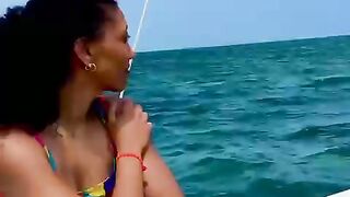 Boat riding