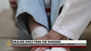 Healing away from the warzone: 500 injured from Gaza receive treatment abroad