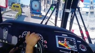 Euro truck simulator 2 gameplay with Logitech G29 2