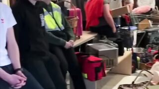 This high school had a ‘No Backpack Day’ ????