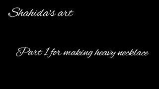 how to make handmade bridal necklace at home _