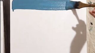 Painting blue ????