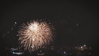 The fireworks
