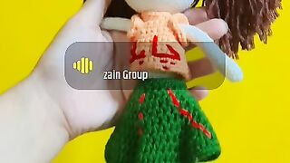 عروسه كروشيه