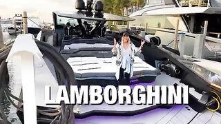 Inside World's First $4m Lamborghini Yacht (Speedboat)