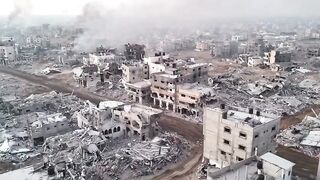 Israeli bombardment on Gaza innocent people,s homes
