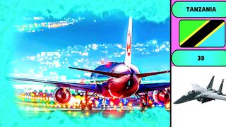 Number of Aircraft From Different Countries