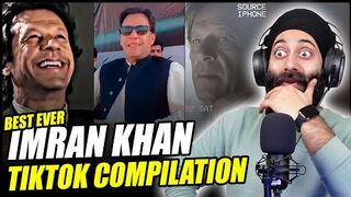 Indian Reaction on Imran Khan Tiktok Compilation