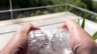 Solar glass lamps