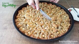 Hazır Yufkadan En Kolay ve Pratik ????Bülbül Yuvası Tatlı Yapımı