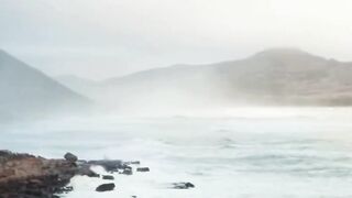 Relaxing music with a soothing view
